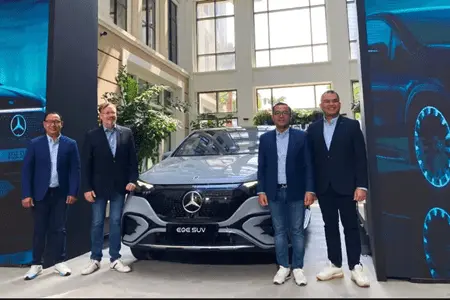 Mercedes-Benz Perkenalkan Model EQE SUV, Mobil Listrik Yang Terlihat Mewah Dan Tangguh